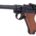P08 Deko, brüniert mit Holzgriff Originalgetreu