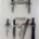 Rambo Messer 1-4 und Rambo 5 Wandhalter 2 Designer Wandhalter Edelstahl 3D Effekt